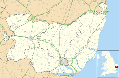 Location map United Kingdom Suffolk