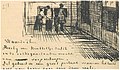 The Public Soup Kitchen, letter sketch, 1883, Van Gogh Museum, Amsterdam (F271)