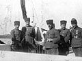 1922年9月9日，在伊兹密尔总督府上悬挂的土耳其国旗。