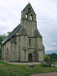 The church of Saint-Just, in Saint-Just-le-Martel
