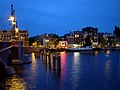 阿姆斯特丹的藍橋景色。