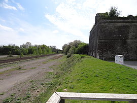 The old lime kiln at the railway station