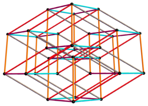 5 cell in H3 projection (all vertices and edges)