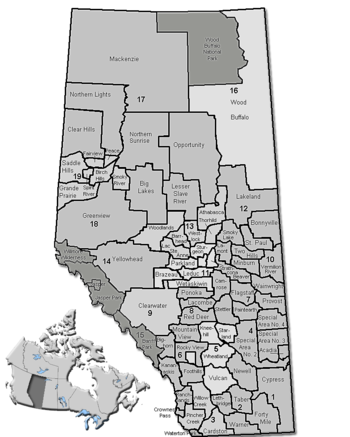 Alberta Census Divisions