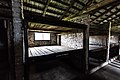 Inside the barracks at Auschwitz-Birkenau camp