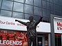 Statue of Bill Shankly outside Anfield