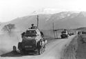 Armoured cars of the 12th Army during the invasion of Yugoslavia