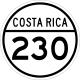 National Secondary Route 230 shield}}