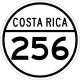 National Secondary Route 256 shield}}