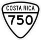 National Tertiary Route 750 shield}}