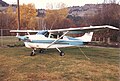 Early model Cessna 210 with struts