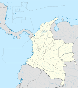 卡利在哥伦比亚的位置