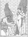 Image 9Daedalus working on Icarus' wings (from History of aviation)