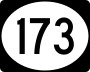 Highway 173 marker