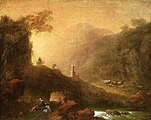 Romantic scenery, c.1820/30