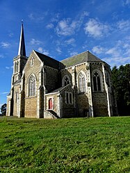 The church of Our Lady of the Assumption of Mégaudais, in Saint-Pierre-des-Landes