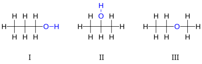 丙醇的异构体