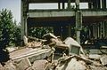 1976年唐山大地震后倒塌的楼房 （原唐山理工大学校内）