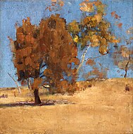 Tom Roberts, She-Oak and Sunlight, 1889