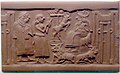 Image 29Domesticated animals on a Sumerian cylinder seal, 2500 BC (from History of agriculture)
