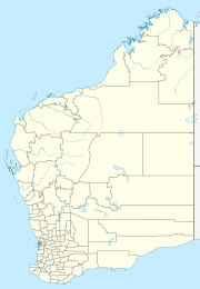 杰拉尔顿在西澳大利亚州的位置