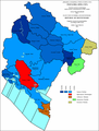 Linguistic structure of Montenegro by municipalities 2003