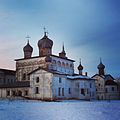 The Cathedaral of the Resurrection in the winter