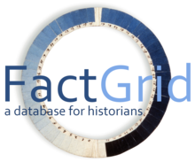 Logo of FactGrid, the Cyanometer of Horace-Bénédict de Saussure