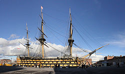 HMS Victory 的细节图