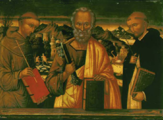 Saint Peter, Saint Francis, and Saint Dominic