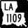 Louisiana Highway 1109 marker