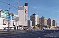 Most, street view Budovatelů near shopping mall Central