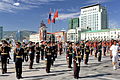 The band during the 2010 Ulan-Bator Naadam festival.