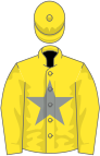 Yellow, grey star