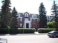 The former Sacred Heart Academy, now converted to private strata-title residences, but also housing the Roman Catholic Synod Office