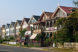 Stockton Place Houses, Cape May, New Jersey (1871–72).