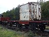 Two preserved Condor flat cars in 2008