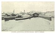 Hoboken Terminal, Hoboken, New Jersey, 1883.