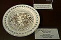 A plate from Kyiv Mezhyhirska Faience Factory [uk]
