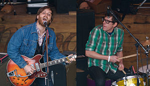 The Black Keys performing at South by Southwest in 2010