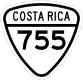National Tertiary Route 755 shield}}