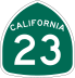 State Route 23 marker