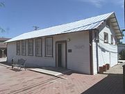 The Rebecca Dalis School House was built in 1934 and is located at 110 W. Florence Blvd. It is listed in the Casa Grande Historic Register.