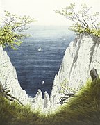 相異物: Chalk Cliffs at Ruegen 