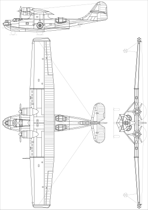 Consolidated PBY-5A Catalina drawing