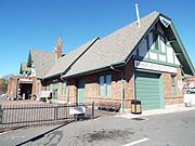 Different view of the Flagstaff Station which was built in 1926. It is located at 1 East Route 66.