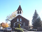 The Our Lady of Guadalupe Church was built in 1888 and is located at 302 S. Kendrick Street. It was listed in the National Register of Historic Places April 30, 1986, Ref. #86000907.