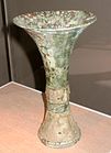 商朝(殷)青铜仪式酒器，公元前13世纪，中国