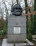 Tomb of Karl Marx and Family in Highgate (eastern) Cemetery