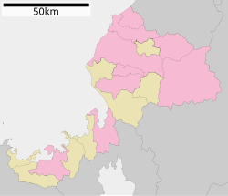 福井县地图